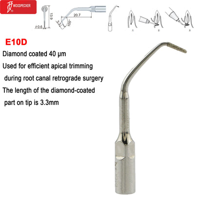 Woodpecker DTE Dental Ultrasonic Scaler Tips Scaling Endo Tip Dentistry Instruments Medical Accessories Fit EMS Satelec  NSK