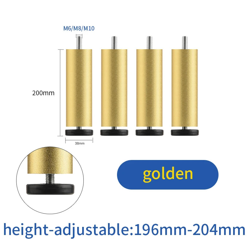 furniture height adjustment foot cabinet support feet  M8 M6 M10 leveling sofa feet  table feet fridge legs for washing machine