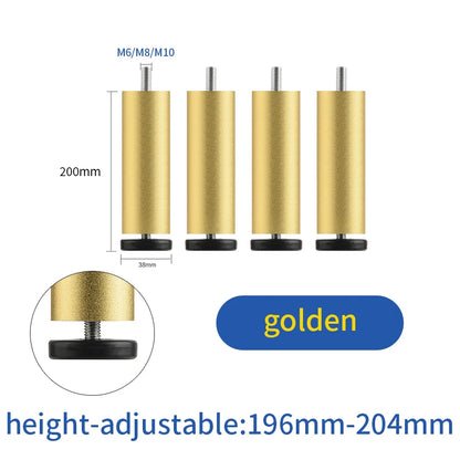 furniture height adjustment foot cabinet support feet  M8 M6 M10 leveling sofa feet  table feet fridge legs for washing machine