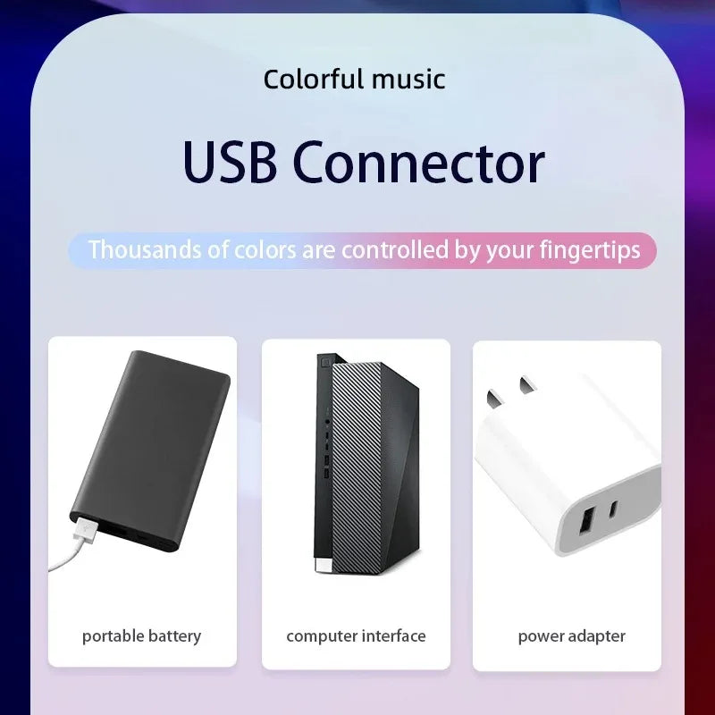 Smart LED Symphony Sound Control Pickup Light RGB Music