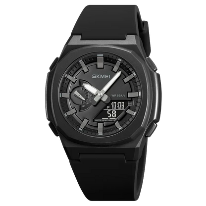 Casio G-Shock World Time Alarm GA-100-1A2 GA-100 Men's Watch