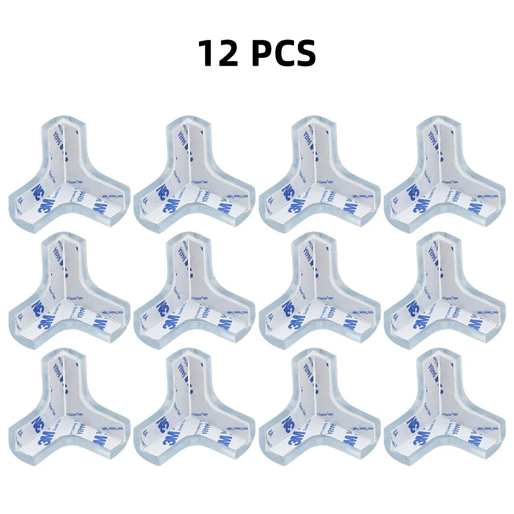Baby Safety Silicone Table Corner Protector Transparent Edge Guards