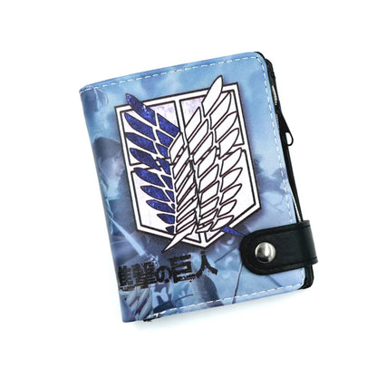 Attack on Titan White Wallet
