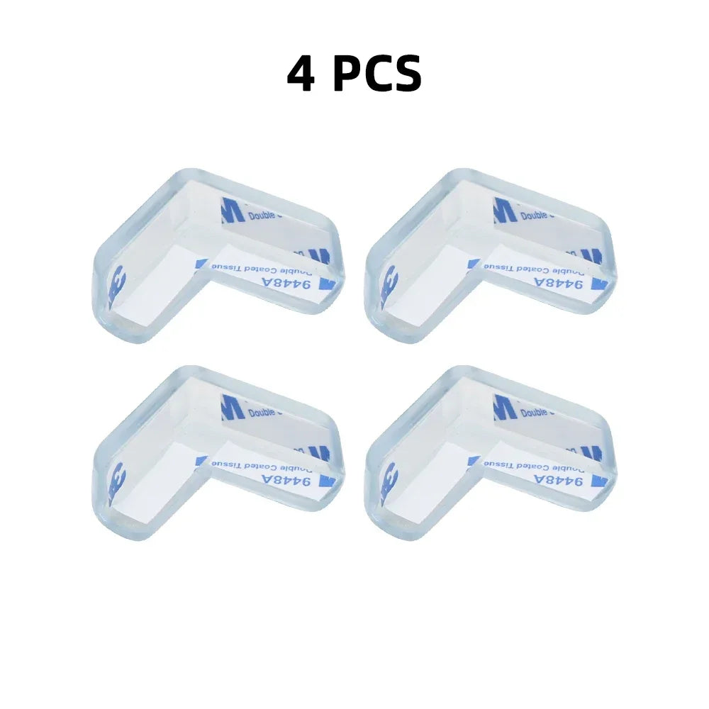 Baby Safety Silicone Table Corner Protector Transparent Edge Guards