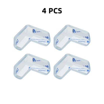 Baby Safety Silicone Table Corner Protector Transparent Edge Guards