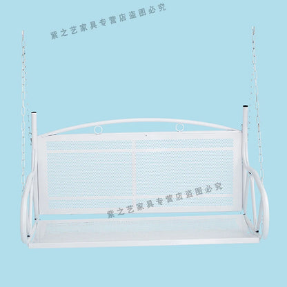 Wooden Swing Chair with Canopy