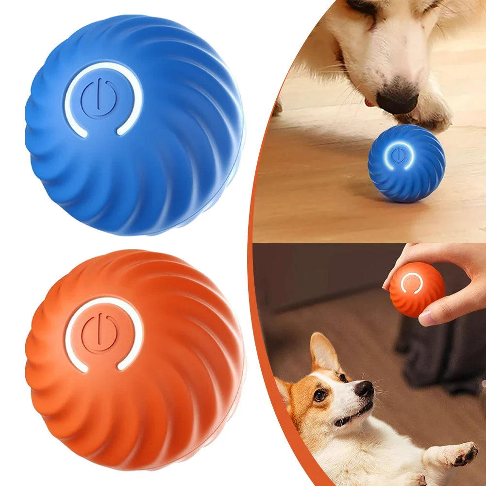 Smart Dog Toy Ball Electronic Interactive Pet Toy Moving Ball USB