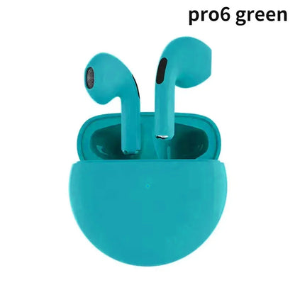Air Pro 6 TWS Wireless Bluetooth Earphones Headphones Mini earphones for Android Xiaomi