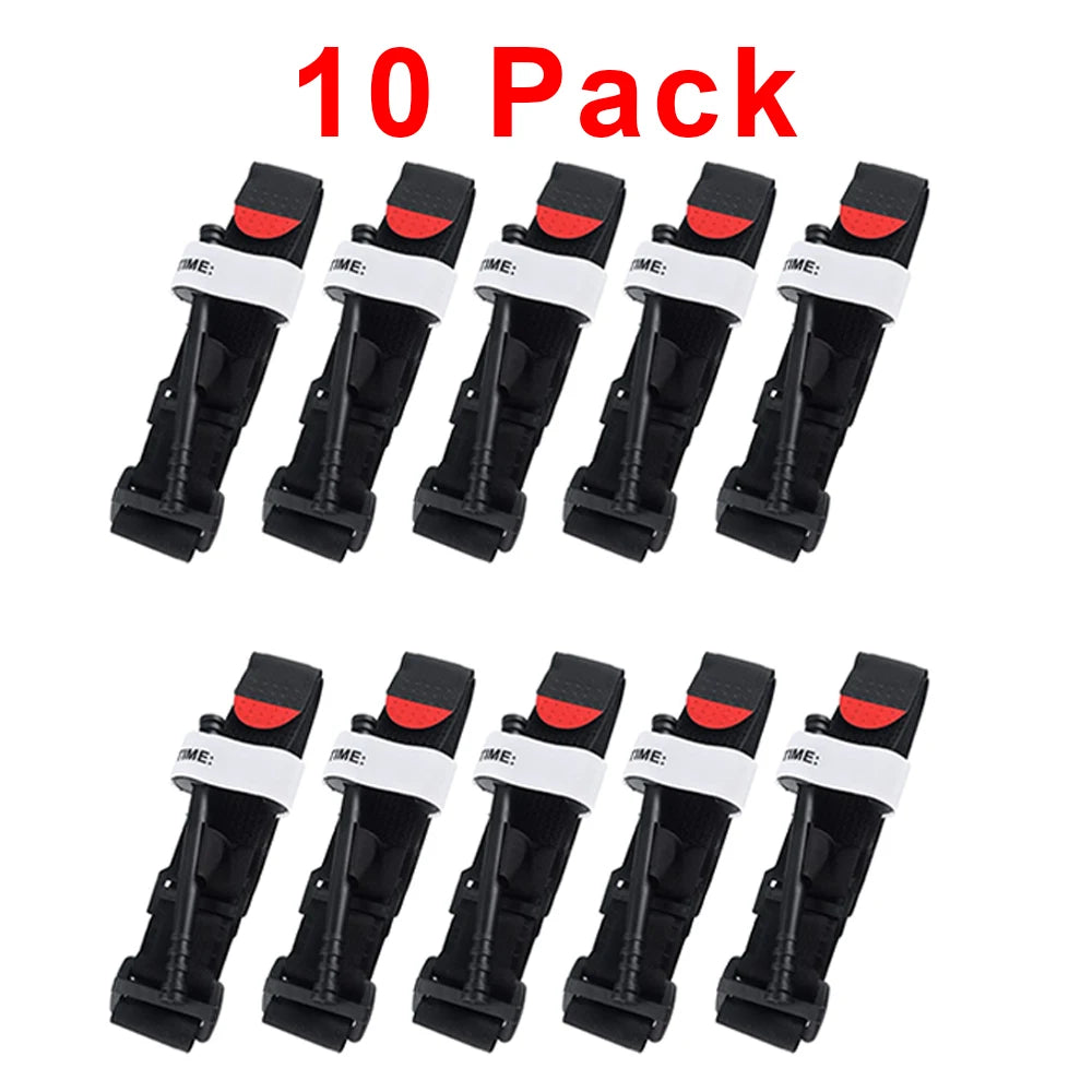 Portable Emergency Tourniquet for First Aid and Tactical Use