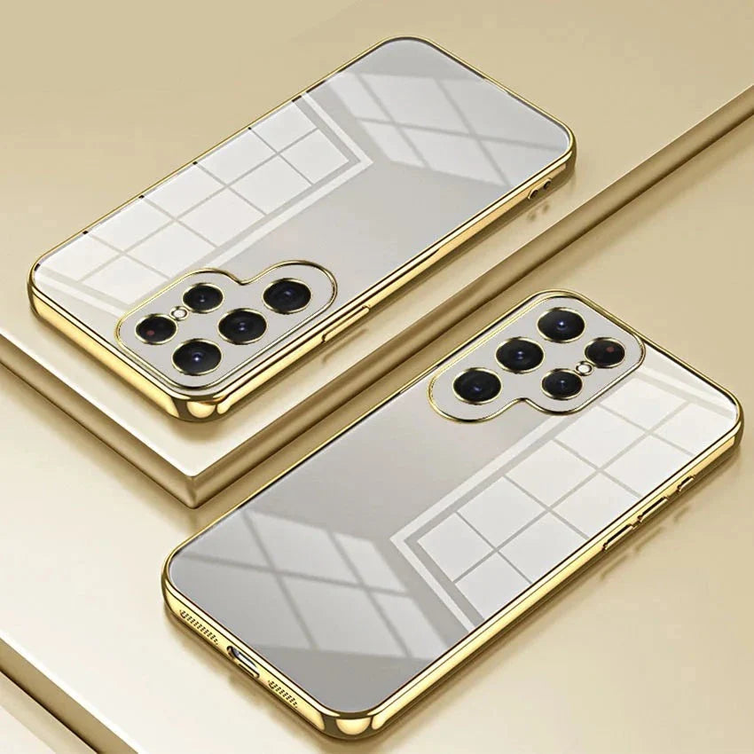 Soft Silicone Shockproof Glitter Electroplated Phone Case For Samsung Galaxy