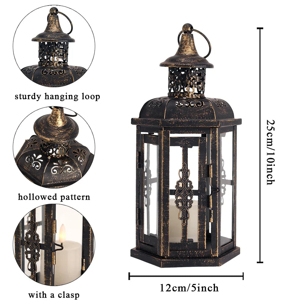 Vintage Nordic Candle Holder Wedding Decor