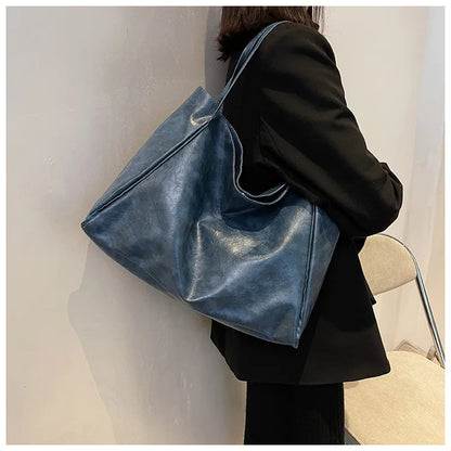 Cherie Large Capacity vegan Leather Bag