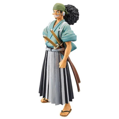 18cm One Piece Wano Anime Figures - Luffy, Zoro, Chopper, Nami, Sanji, Brook, Robin, Law