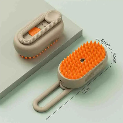 Ultimate Pet Grooming: Air Knots Electric Steam Brush for Dogs & Cats - Get a Professional Clean at Home!