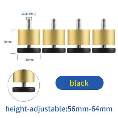 furniture height adjustment foot cabinet support feet  M8 M6 M10 leveling sofa feet  table feet fridge legs for washing machine