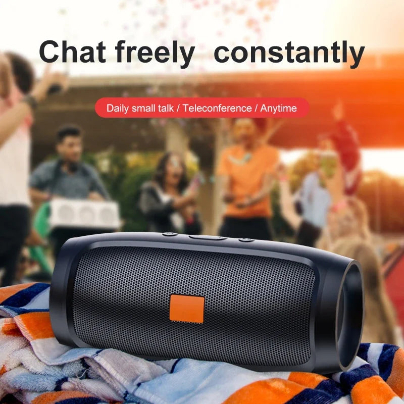 TF USB Bluetooth Speaker | Dual Stereo Outdoor Wireless Subwoofer