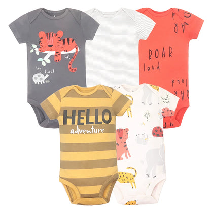 5pcs Fashion Baby Boys & Girls Jumpsuit