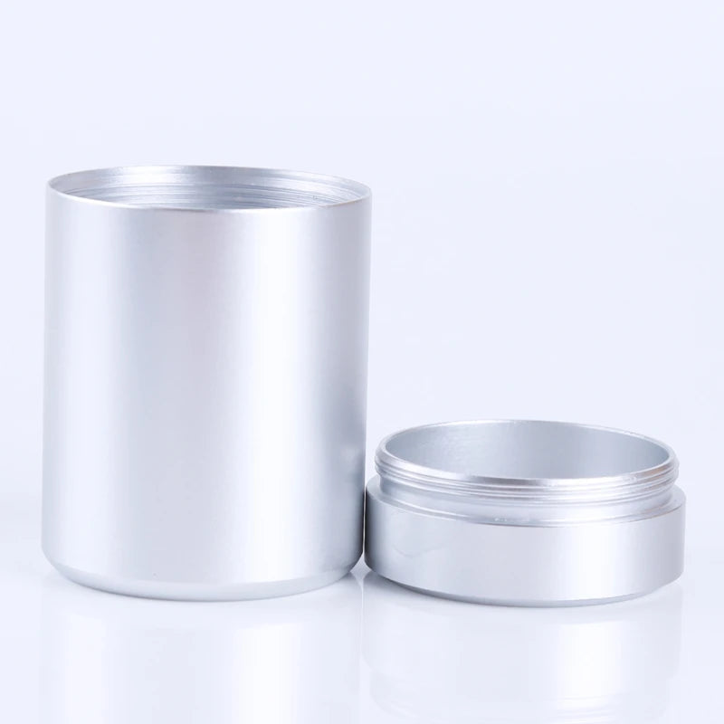 Mini Metal Box Tea Can Small Travel Portable Container Jar Sugar Coffee Caddy Organizer Household Storage Supplies