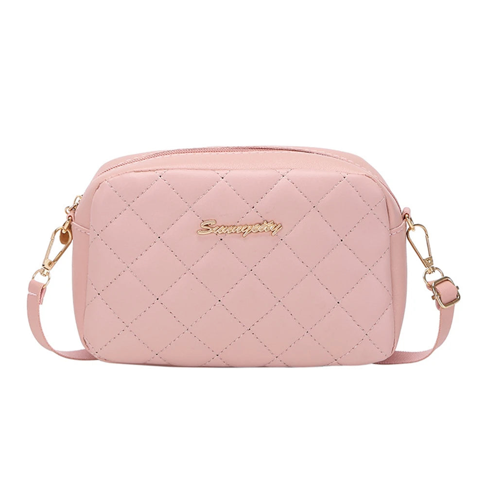 Tassel Small Messenger Bag for Women – Trendy Lingge Embroidery Camera Shoulder Bag