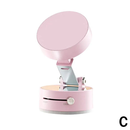 Foldable Magnetic Vacuum Car Phone Holder Foldable Suction Cup With Suction Cup Hands-Free Navigation For Smart Phone