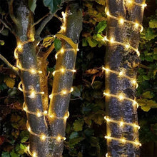 Solar Tube Rope LED Light – Outdoor Garden Christmas Decoration Garland