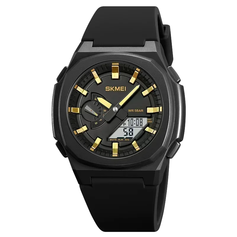 Casio G-Shock World Time Alarm GA-100-1A2 GA-100 Men's Watch