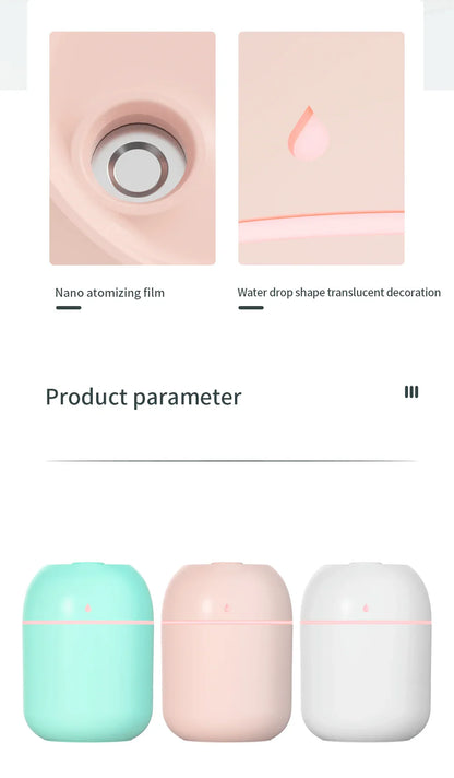 Portable USB Ultrasonic Mini Humidifier