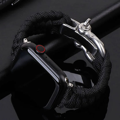 Outdoor Strap For Apple Watch Band Ultra 2 49mm 10 9 8 7 46mm 45mm 41mm Nylon Bracelet iWatch Series SE 6 5 4 3 44mm 42 40mm