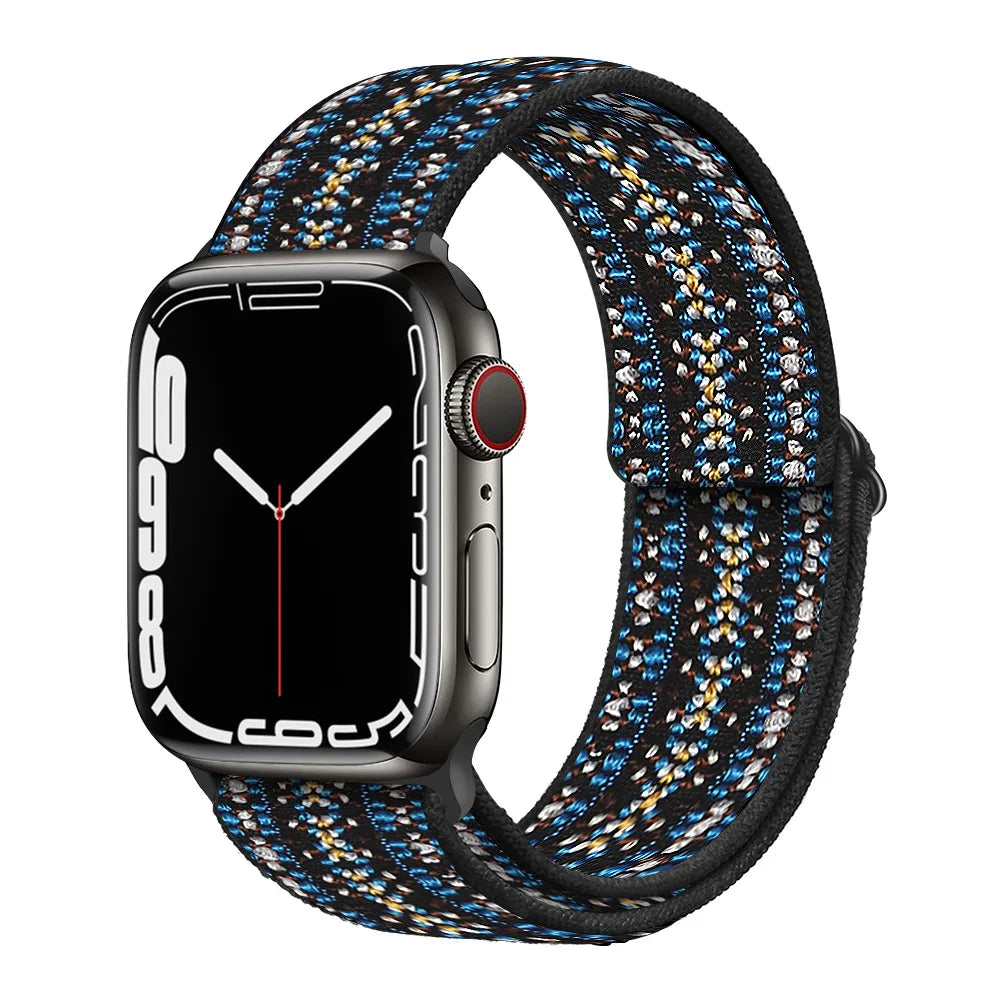 Nylon Stretchable Sport Apple Watch Strap