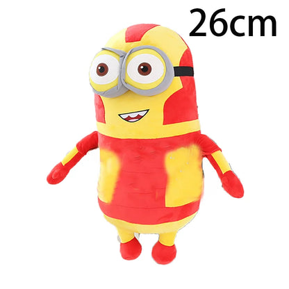 Despicable Me Cartoon Movie Plush Toys Cute Minion Plushie Bob Stuart Kevin Soft Stuff Doll Room Decor Birthday Gift For Kids