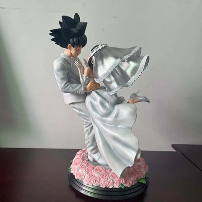 Dragon Ball Z Son Goku Figure Wedding Version 31CM PVC Model