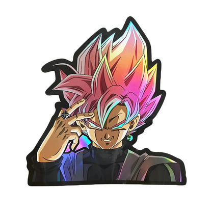 Holographic Dragon Ball Anime Stickers