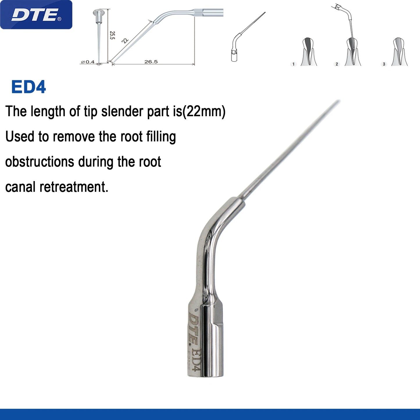 Woodpecker DTE Dental Ultrasonic Scaler Tips Scaling Endo Tip Dentistry Instruments Medical Accessories Fit EMS Satelec  NSK
