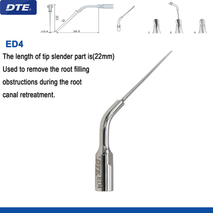 Woodpecker DTE Dental Ultrasonic Scaler Tips Scaling Endo Tip Dentistry Instruments Medical Accessories Fit EMS Satelec  NSK