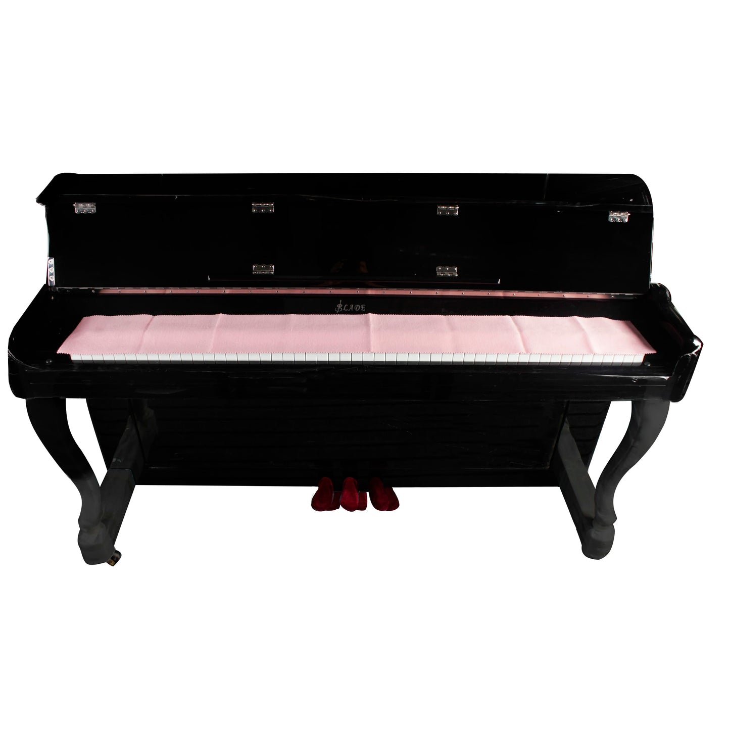 Durable Flannel Piano Key Cover Keyboard Protective Dirt-Proof Cover Soft Electronic Organ Keyboard Cover Piano Accessories Part