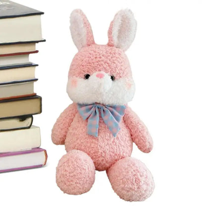 Rabbit Plush Toy 13Inch Animal Soft Realistic Plush Easter Stuffed Lovely Baby Bunny Hugging Pillow Toy For Kids Girls Boys