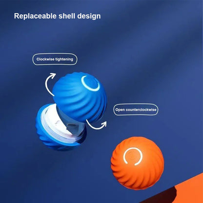 Smart Dog Toy Ball Electronic Interactive Pet Toy Moving Ball USB