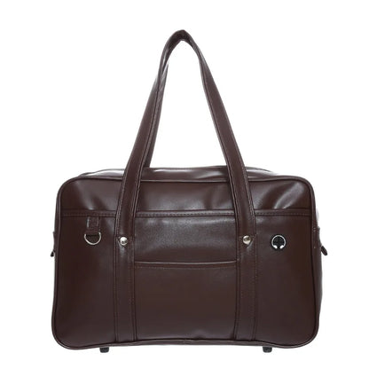 Trendy JK Style Japanese PU Leather Backpack – Cosplay & School Bag