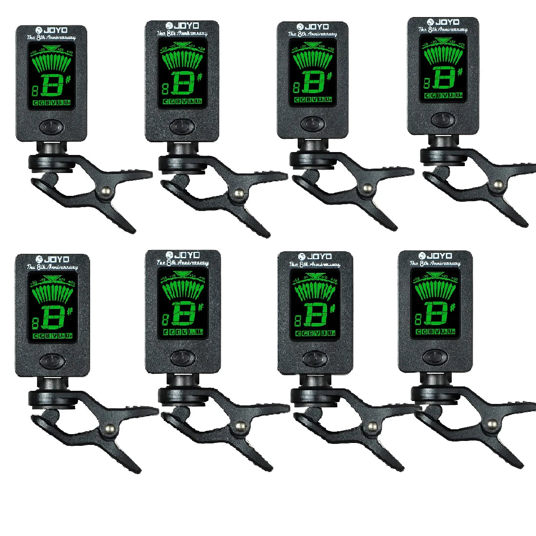 JOYO JT-01 Guitar Tuner Clip-on Chromatic Digital Tuner  Frequency LCD Tuner for Acoustic Guitar Accessory Ukulele Violin