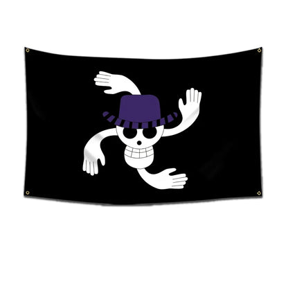 One Piece Jolly Roger Flags 🏴‍☠️ Decoration