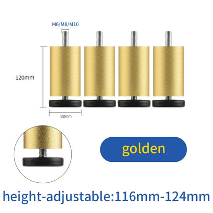 furniture height adjustment foot cabinet support feet  M8 M6 M10 leveling sofa feet  table feet fridge legs for washing machine