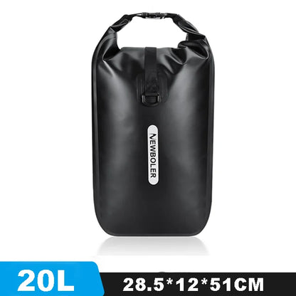 NEWBOLER 100%WaterproofBike Bag 27L Travel Cycling Bag Basket Bicycle Rear Rack Tail Seat Trunk Bag Bicycle Bag Panniers