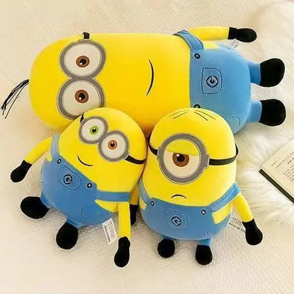 Despicable Me Cartoon Movie Plush Toys Cute Minion Plushie Bob Stuart Kevin Soft Stuff Doll Room Decor Birthday Gift For Kids