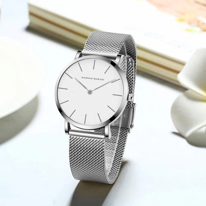 Women Watch Quartz Movement 36mm Waterproof Minimalist Style
