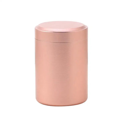 Mini Metal Box Tea Can Small Travel Portable Container Jar Sugar Coffee Caddy Organizer Household Storage Supplies