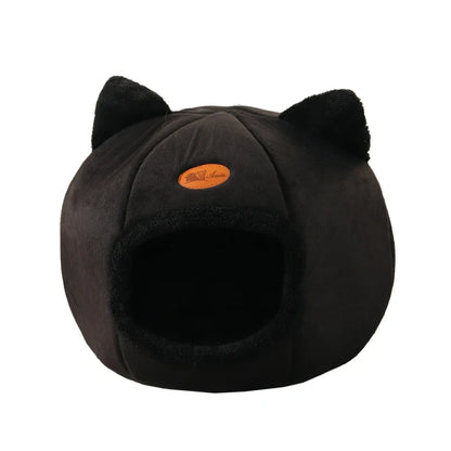 Cat Beds for Indoor Cats, Cat Cave, Cat Cave for Indoor Cats, Cozy Hooded Cat Bed with Soft Cushion