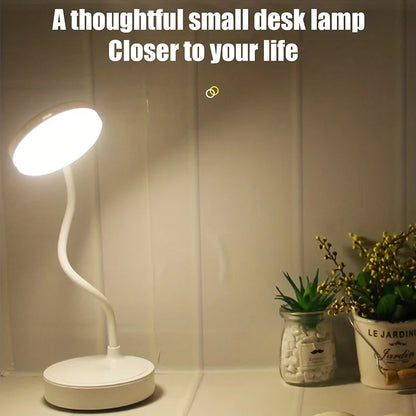 USB Rechargeable LED Desk Lamp – Foldable & Eye Protection Night Light