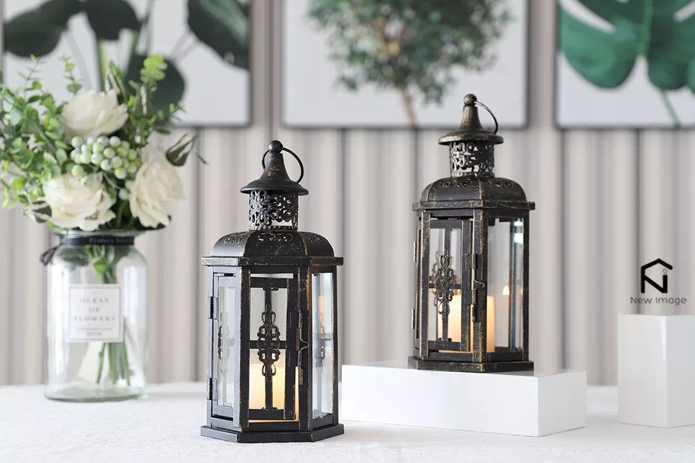 Vintage Nordic Candle Holder Wedding Decor