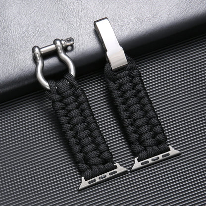 Outdoor Strap For Apple Watch Band Ultra 2 49mm 10 9 8 7 46mm 45mm 41mm Nylon Bracelet iWatch Series SE 6 5 4 3 44mm 42 40mm