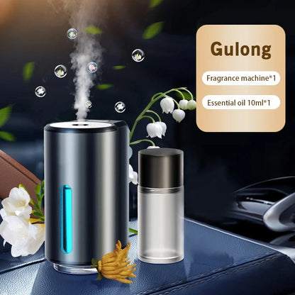 Car Air Freshener Electric Auto Aroma Diffuser Car Air Vent Essential Oil Mist Humidifier Fragrance Diffuser Aromatherapy